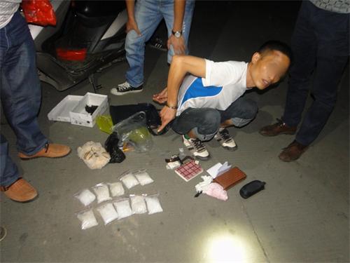 岑溪市公安局禁毒大队破获一起特大非法持有毒品案